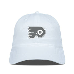 NHL White Philadelphia Flyers Levelwear Matrix Slate & Snow Unstructured Adjustable Hat