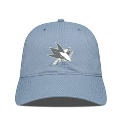 NHL Blue San Jose Sharks Levelwear Matrix Slate & Snow Unstructured Adjustable Hat