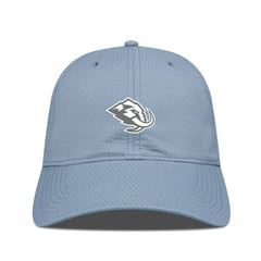 NHL Gray Utah Mammoth Levelwear Matrix Slate & Snow Unstructured Adjustable Hat