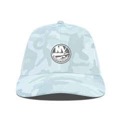 NHL Camo New York Islanders Levelwear Clash Slate & Snow Meshback Flex Hat