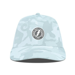NHL Camo Tampa Bay Lightning Levelwear Clash Slate & Snow Meshback Flex Hat