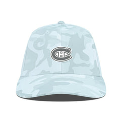 NHL Camo Montreal Canadiens Levelwear Clash Slate & Snow Meshback Flex Hat