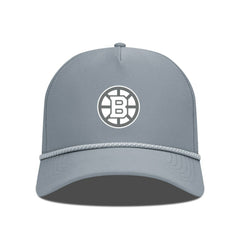 NHL Gray Boston Bruins Levelwear Gordon Slate & Snow Rope Adjustable Hat