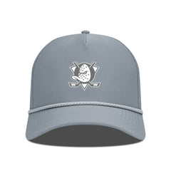 NHL Gray Anaheim Ducks Levelwear Gordon Slate & Snow Rope Adjustable Hat