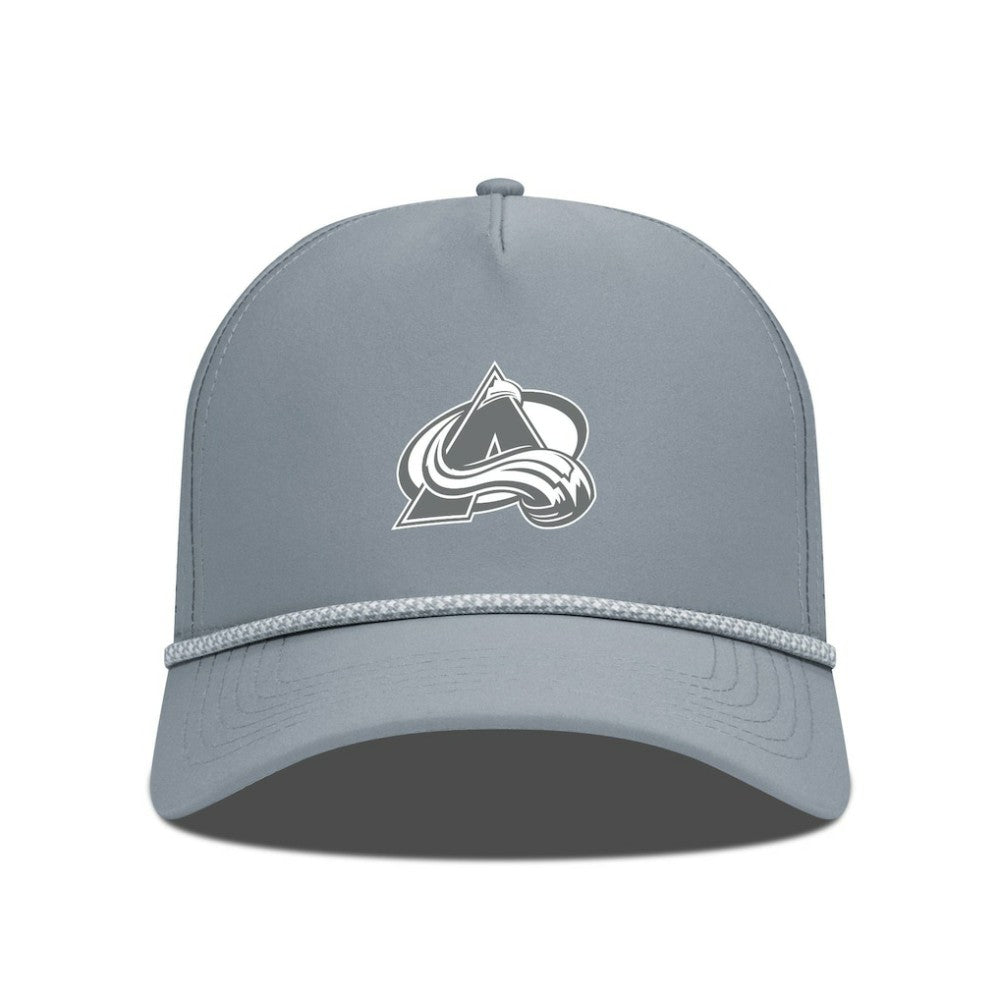 NHL Gray Colorado Avalanche Levelwear Gordon Slate & Snow Rope Adjustable Hat