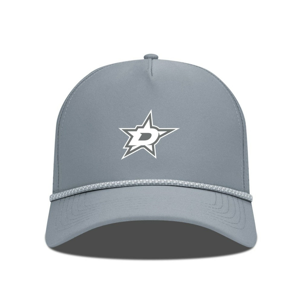 NHL Gray Dallas Stars Levelwear Gordon Slate & Snow Rope Adjustable Hat