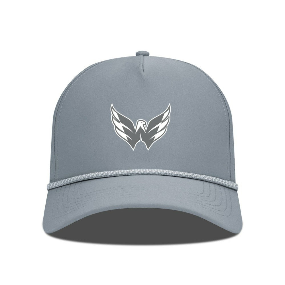 NHL Gray Washington Capitals Levelwear Gordon Slate & Snow Rope Adjustable Hat