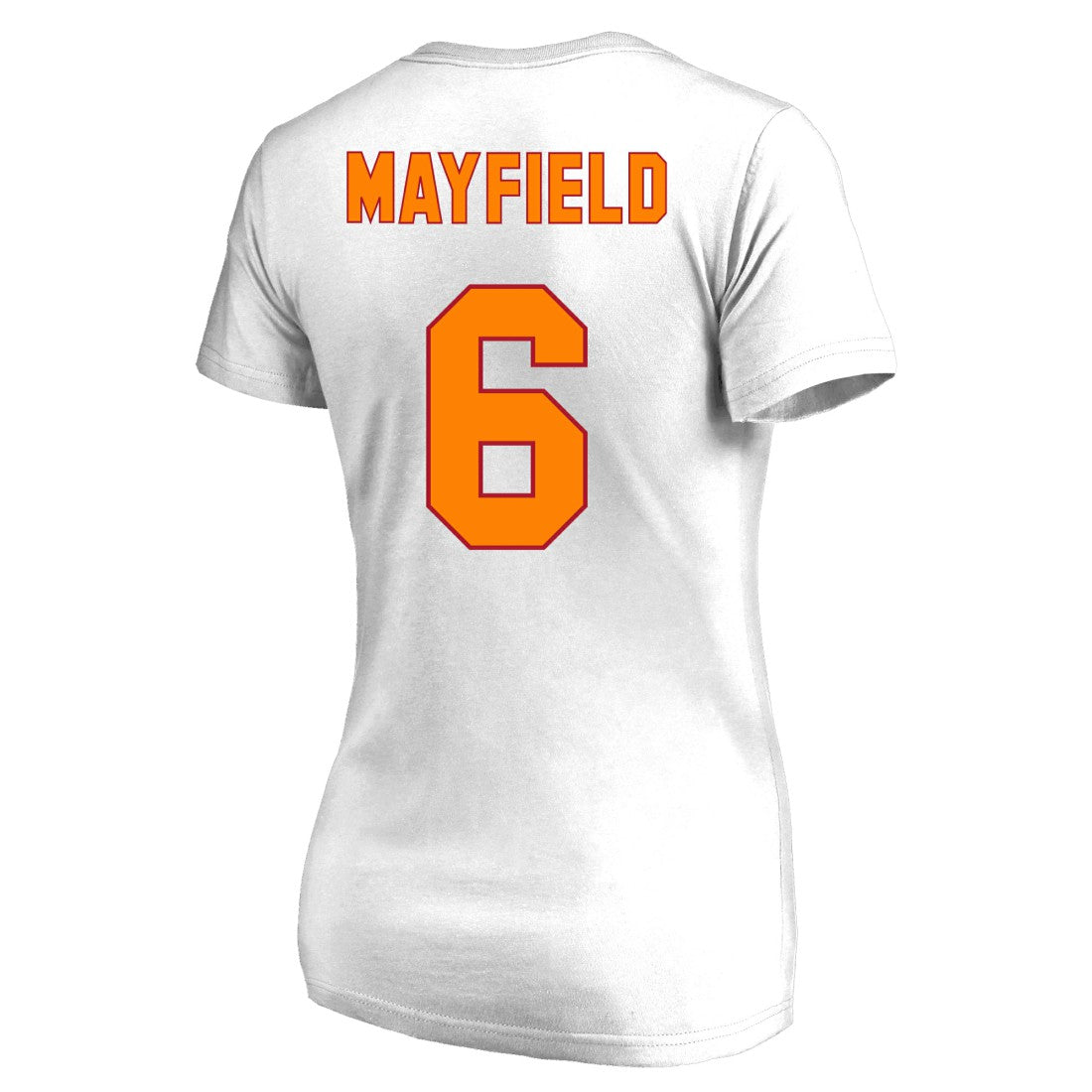 Baker Mayfield  Women's Plus Size Name & Number Scoop Neck T-Shirt - Tampa Bay Buccaneers