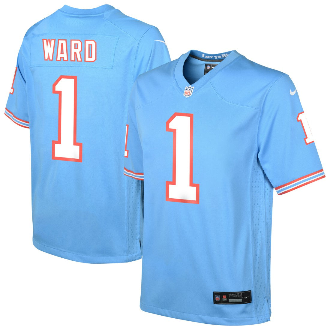 Cameron Ward  Youth Alternate Game Jersey - Tennessee Titans