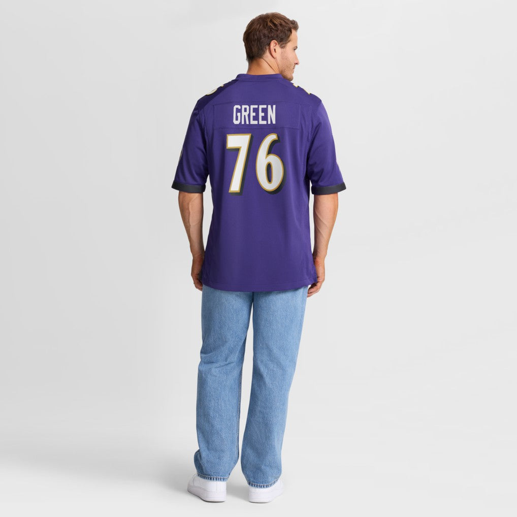 Kenyon Green  Team Game Jersey - Baltimore Ravens