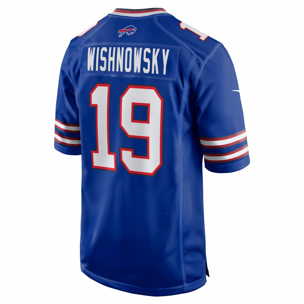 Mitch Wishnowsky  Team Game Jersey - Buffalo Bills