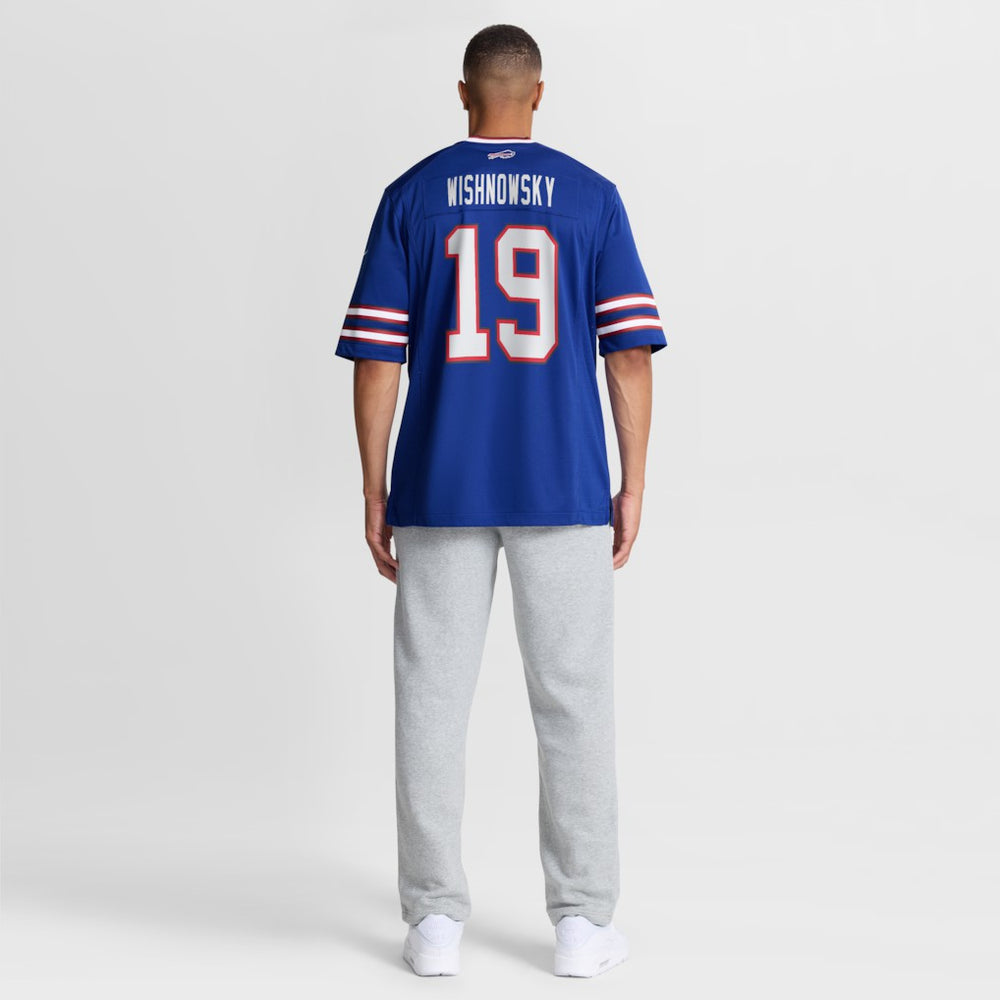 Mitch Wishnowsky  Team Game Jersey - Buffalo Bills