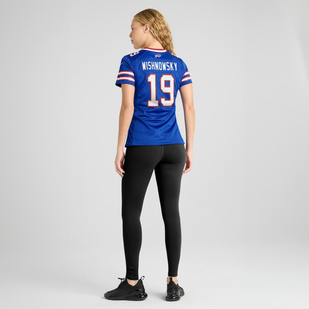 Mitch Wishnowsky  Women's Team Game Jersey - Buffalo Bills