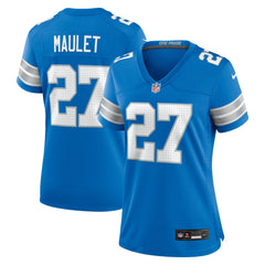 Arthur Maulet  Women's Team Game Jersey - Detroit Lions