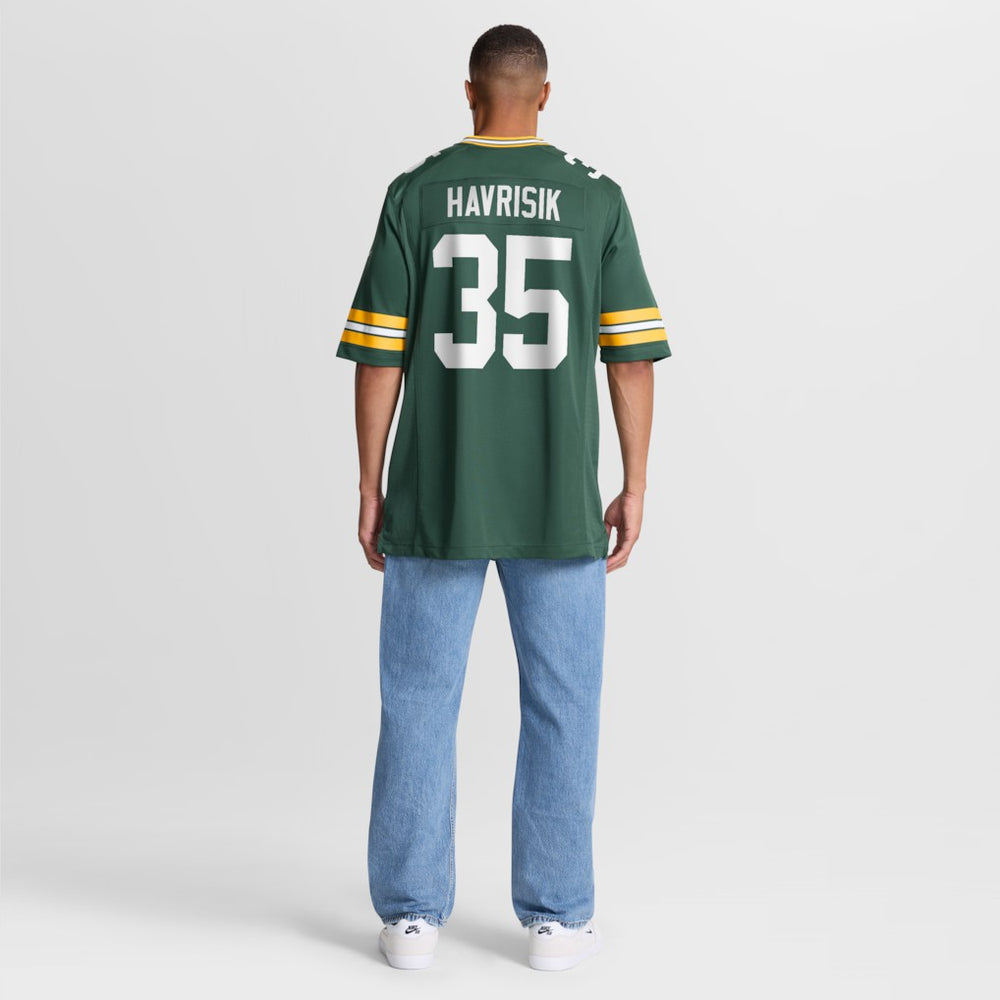 Lucas Havrisik  Team Game Jersey - Green Bay Packers