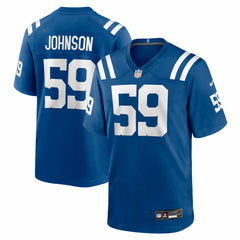 Buddy Johnson  Team Game Jersey - Indianapolis Colts