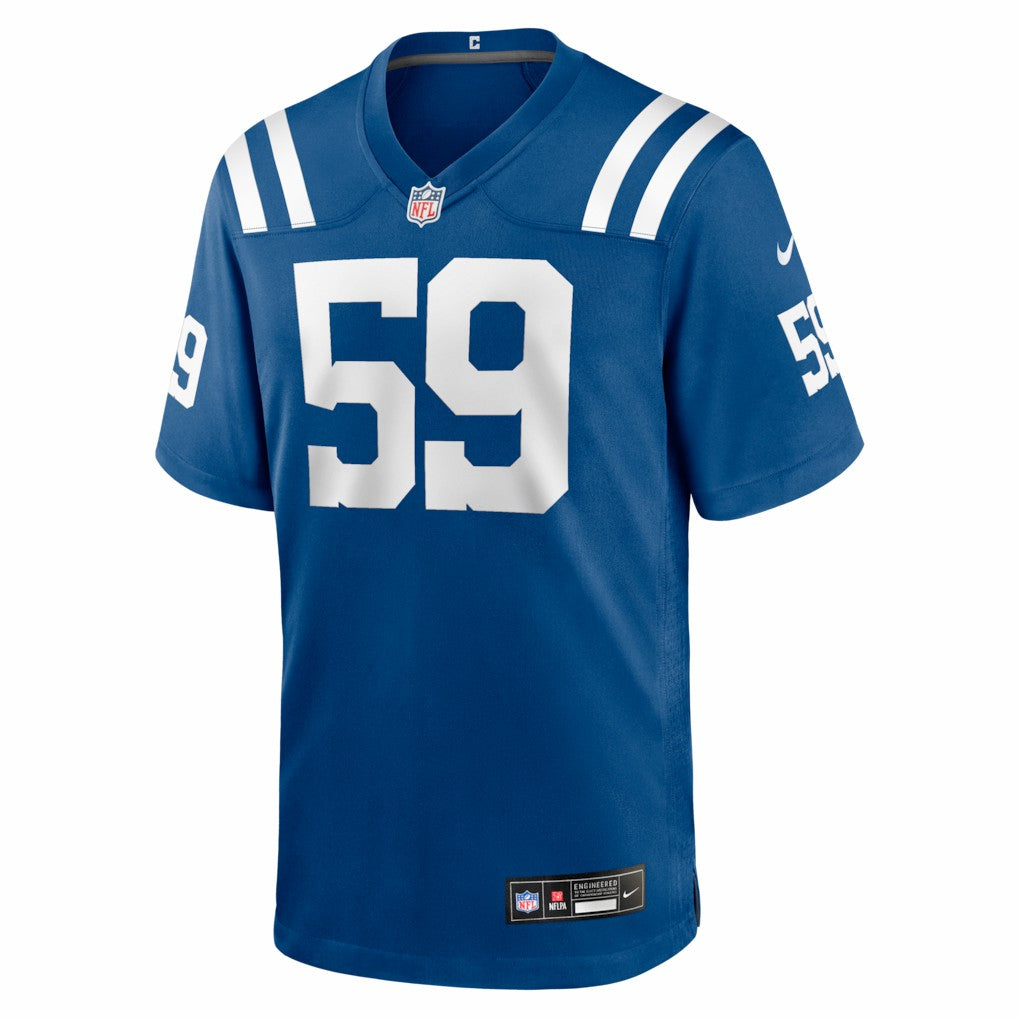 Buddy Johnson  Team Game Jersey - Indianapolis Colts