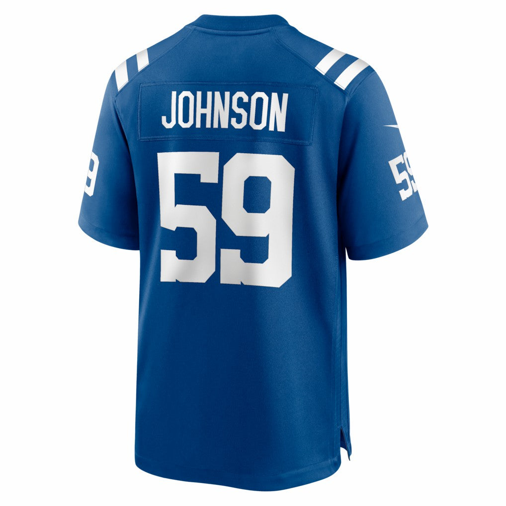 Buddy Johnson  Team Game Jersey - Indianapolis Colts
