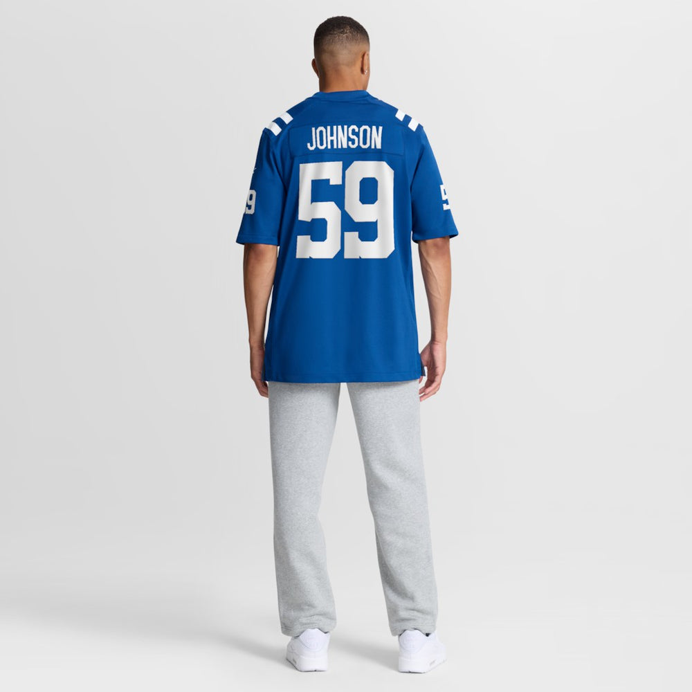 Buddy Johnson  Team Game Jersey - Indianapolis Colts