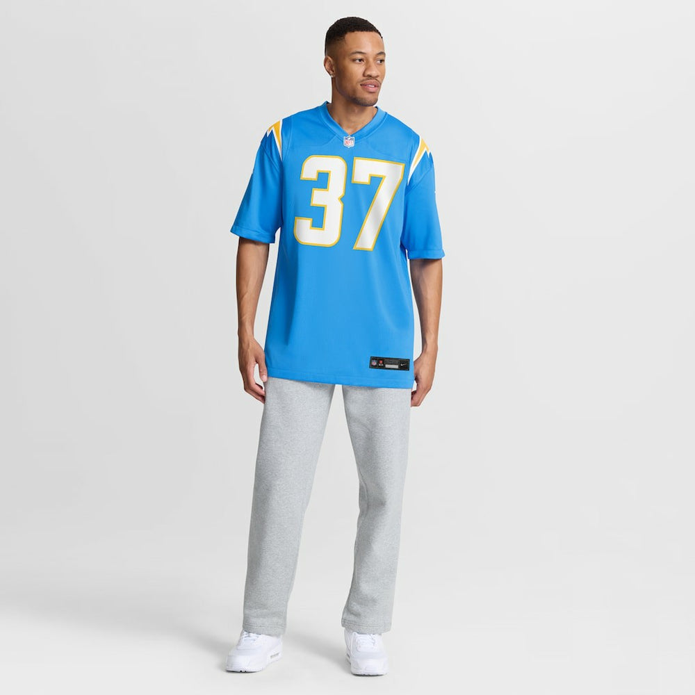 Isas Waxter  Team Game Jersey - Los Angeles Chargers
