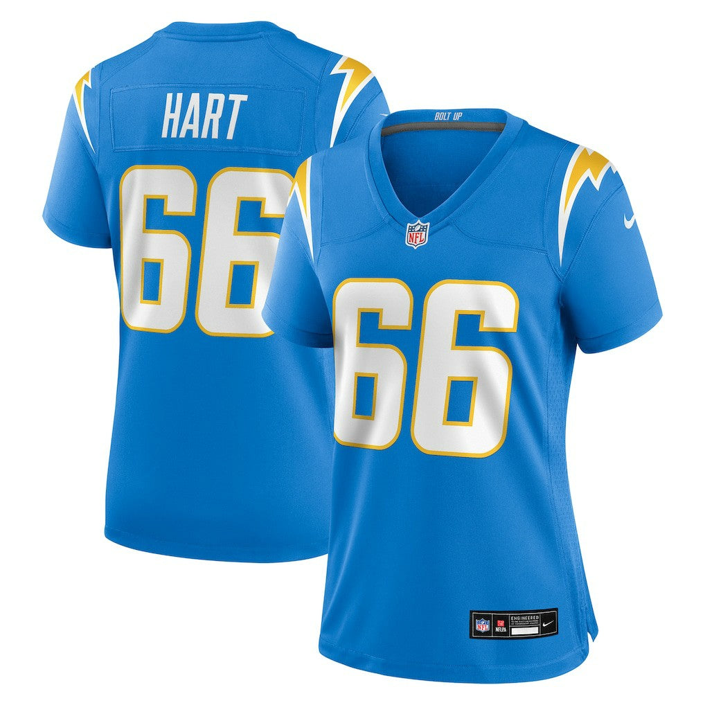 Bobby Hart  Women's Team Game Jersey - Los Angeles Chargers