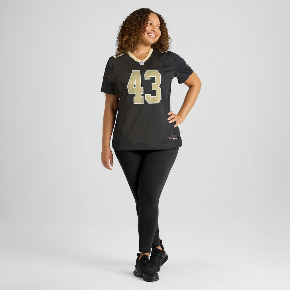 Michael Davis  Women's Team Game Jersey - New Orleans Saints