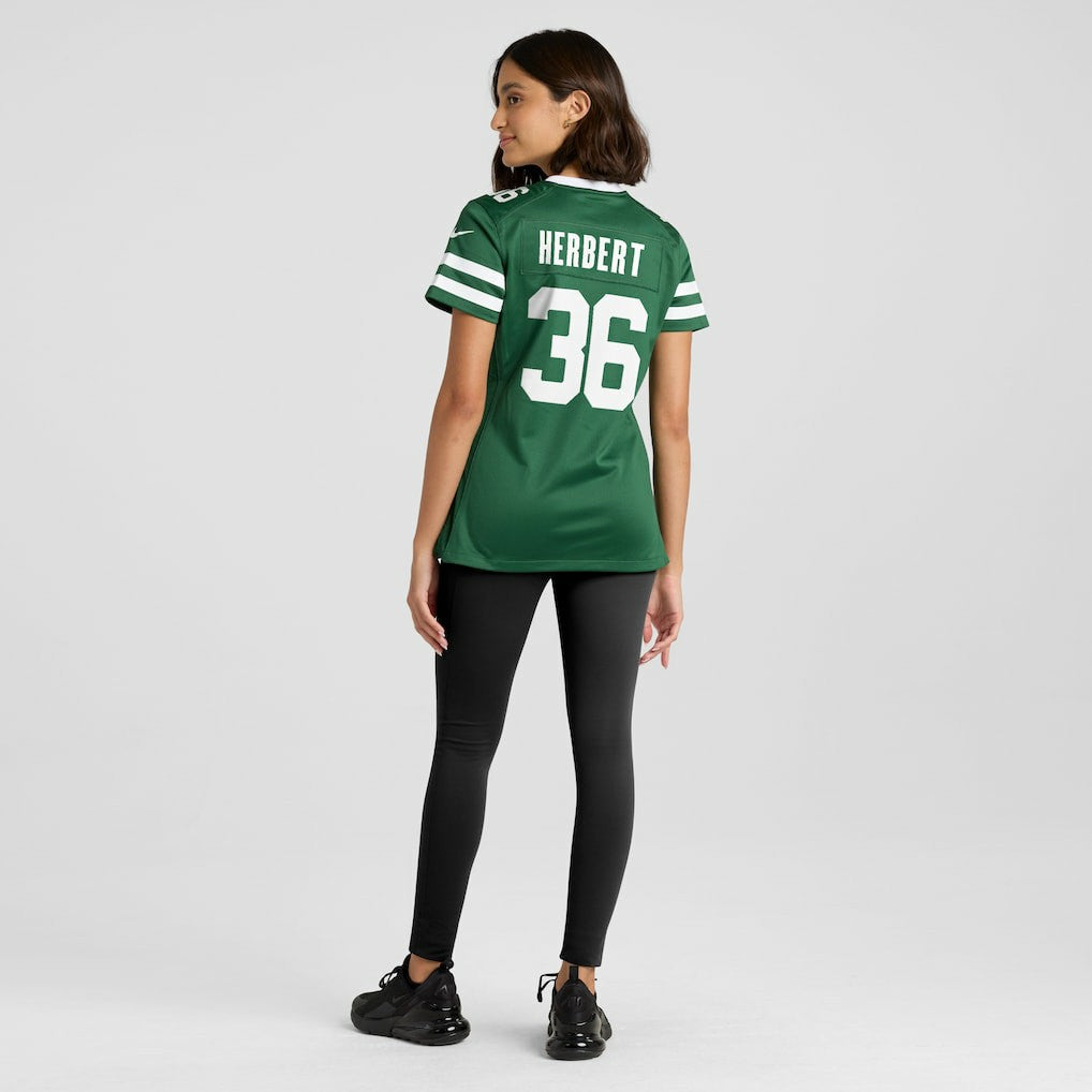Khalil Herbert  Women's Team Game Jersey - New York Jets