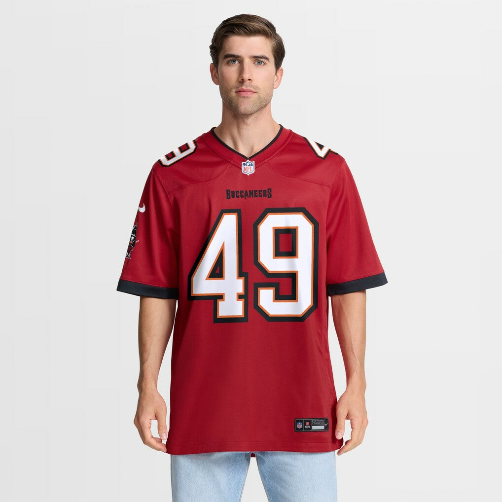 Owen Wright  Team Game Jersey - Tampa Bay Buccaneers