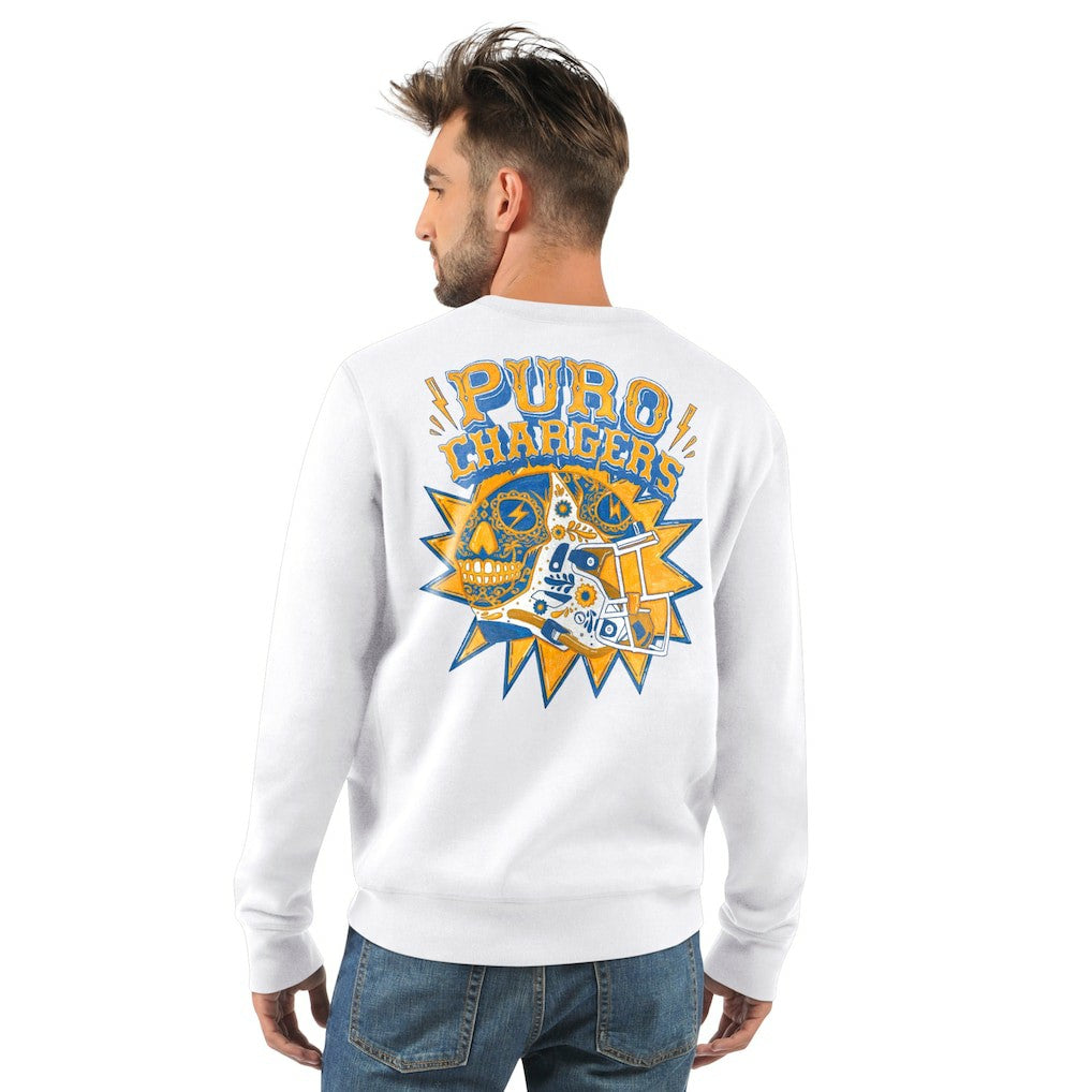Starter Classic Puro Crew Neck Sweatshirt - Los Angeles Chargers
