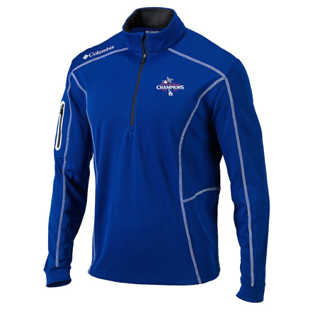 MLB Toronto Blue Jays Columbia 2025 American League Champions Omni-Wick Shotgun Quarter-Zip Pullover