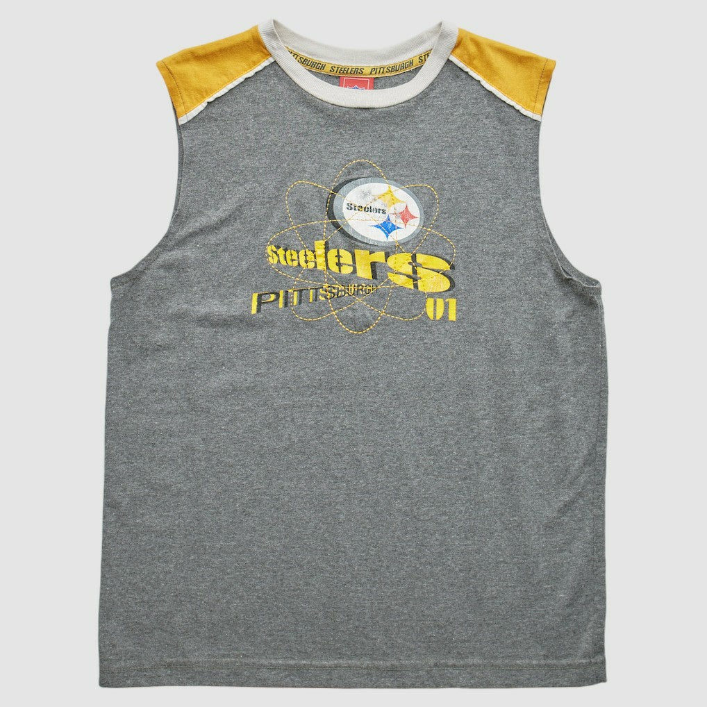 NFL 2000s Pullover Tank - Pittsburgh Steelers