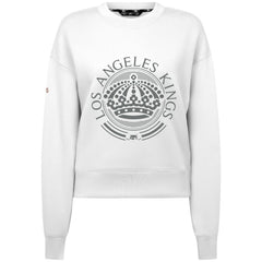 NHL White Los Angeles Kings Levelwear Women's Slate & Snow Sponge Tri-Blend Sweatshirt