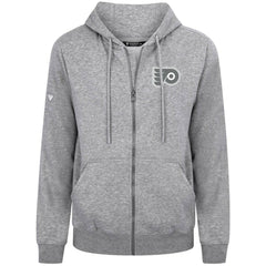 NHL Gray Philadelphia Flyers Levelwear Podium Banner Arch Full-Zip Hoodie