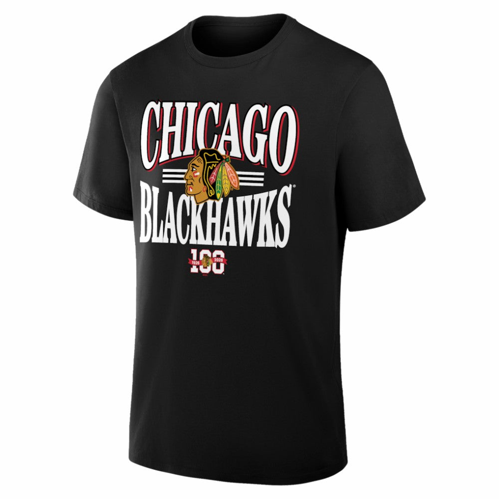 NHL Black Chicago Blackhawks Fanatics Legacy T-Shirt