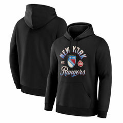 NHL Black New York Rangers Fanatics Legacy Hoodie