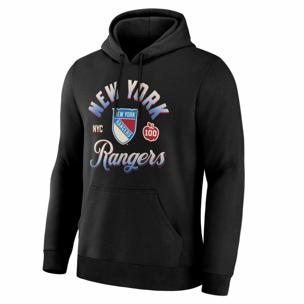 NHL Black New York Rangers Fanatics Legacy Hoodie