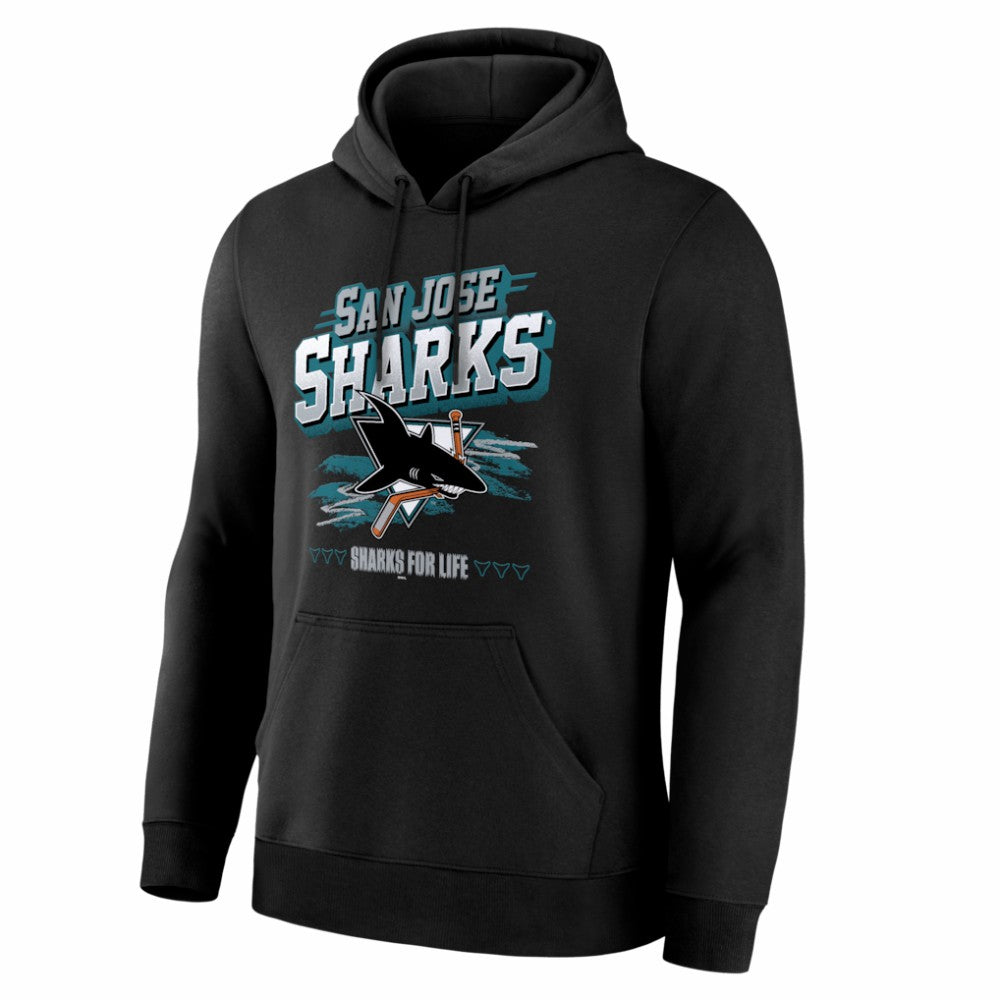 NHL Black San Jose Sharks Fanatics Legacy Hoodie