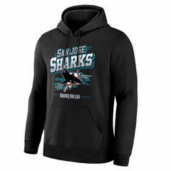 NHL Black San Jose Sharks Fanatics Legacy Hoodie