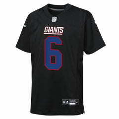 Jaxson Dart  Youth Fashion Game Jersey - New York Giants