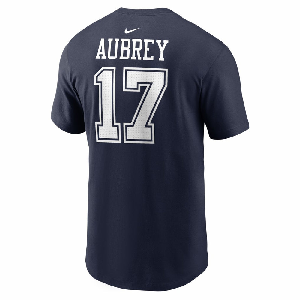 Brandon Aubrey  Name & Number T-Shirt - Dallas Cowboys