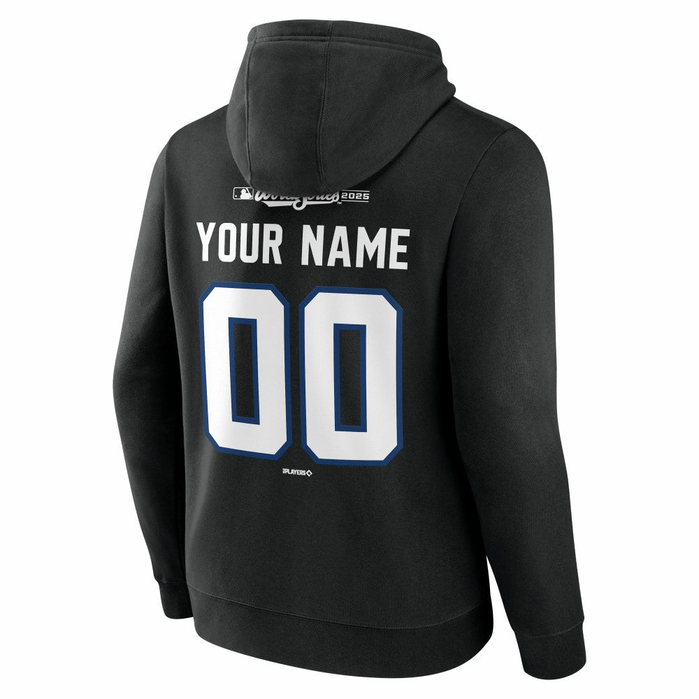 MLB Los Angeles Dodgers 2025 World Series Champions Custom Name & Number Hoodie