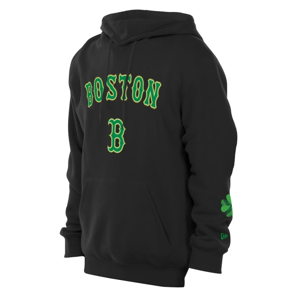 MLB Boston Red Sox New Era 2026 St. Patrick's Day Fleece Hoodie