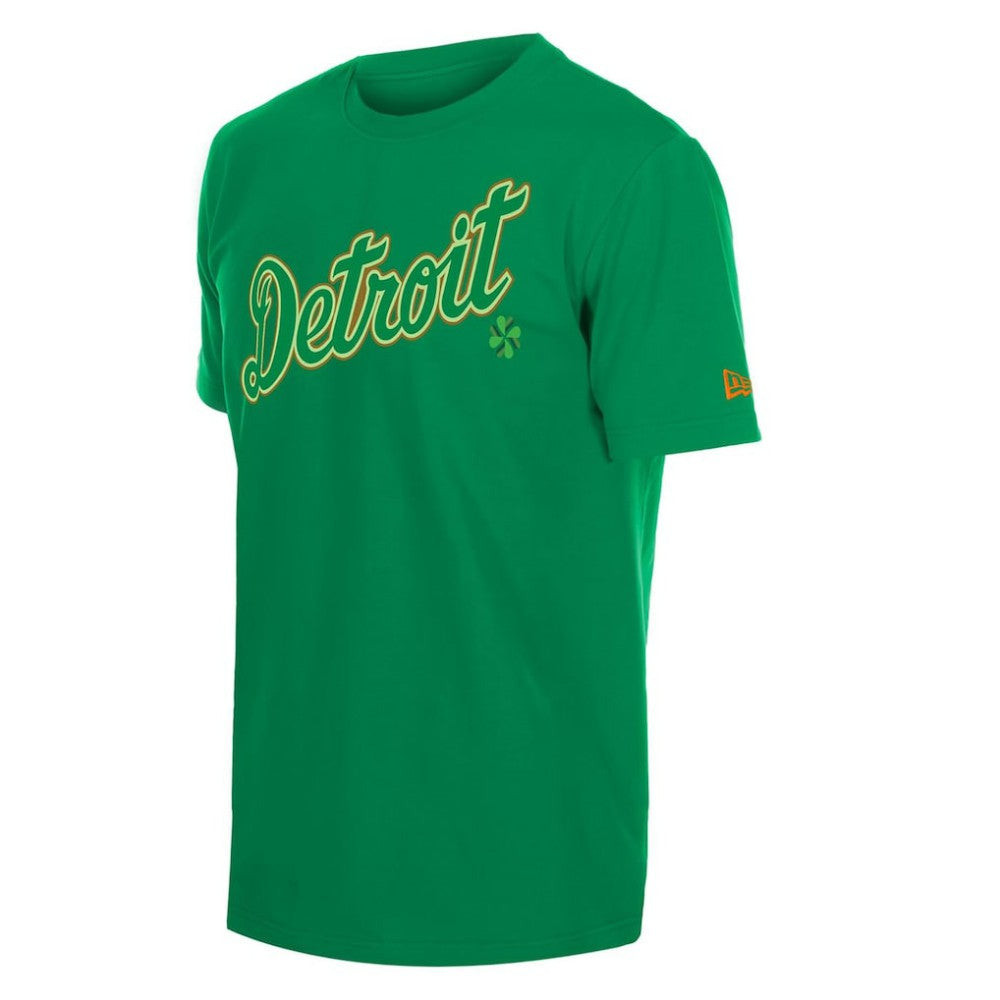 MLB Detroit Tigers New Era 2026 St. Patrick's Day T-Shirt