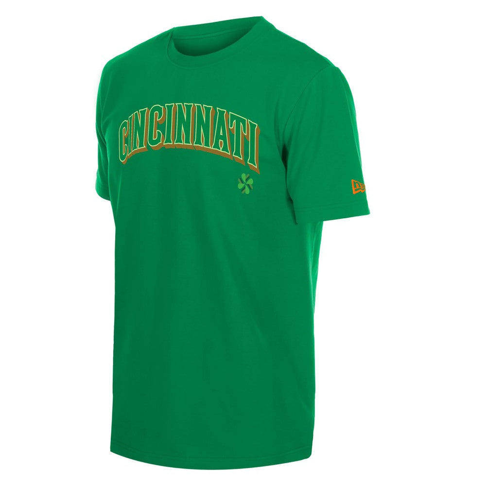 MLB Cincinnati Reds New Era 2026 St. Patrick's Day T-Shirt