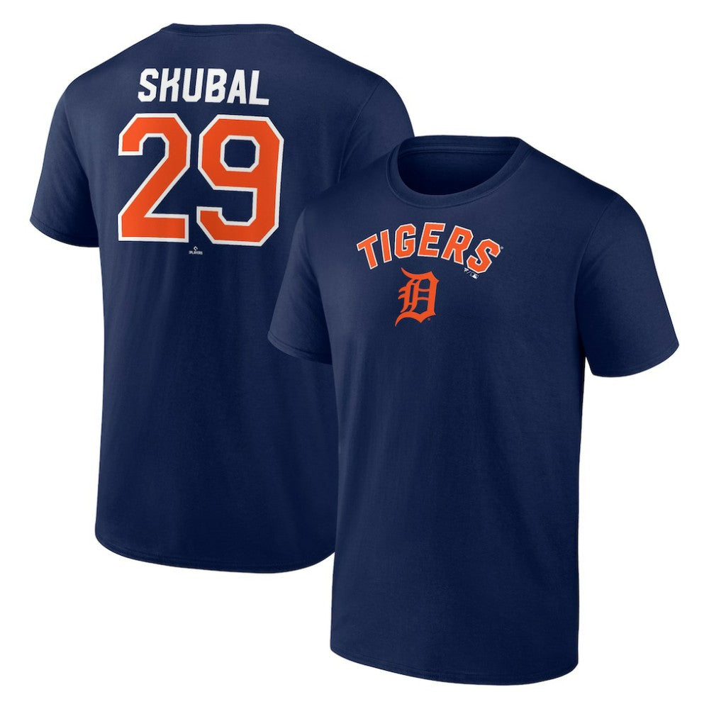 MLB Tarik Skubal Detroit Tigers Winning Streak Name & Number T-Shirt