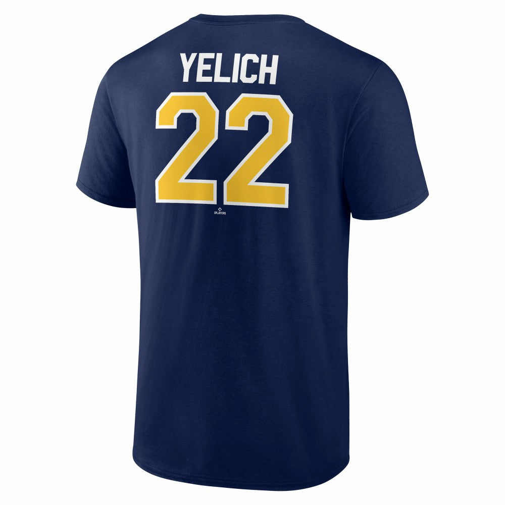MLB Christian Yelich Milwaukee Brewers Winning Streak Name & Number T-Shirt