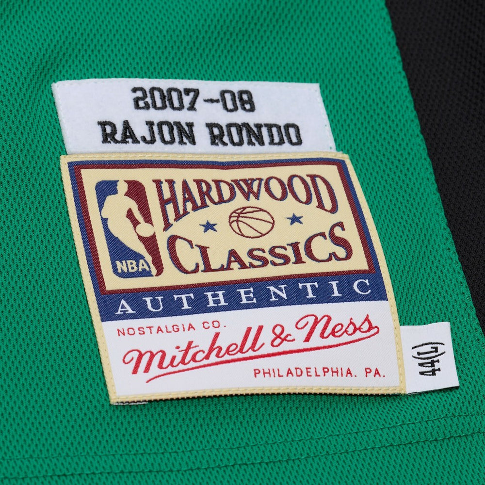 NBA Rajon Rondo Boston Celtics 2007-08 Hardwood Classics Authentic Jersey