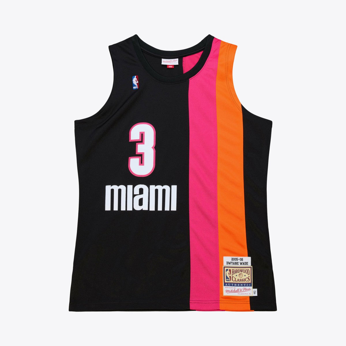 NBA Dwyane Wade Miami Heat 2005-06 Hardwood Classics Authentic Jersey