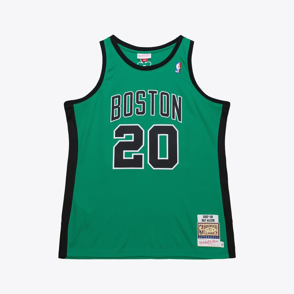 NBA Ray Allen Boston Celtics 2007-08 Hardwood Classics Authentic Jersey