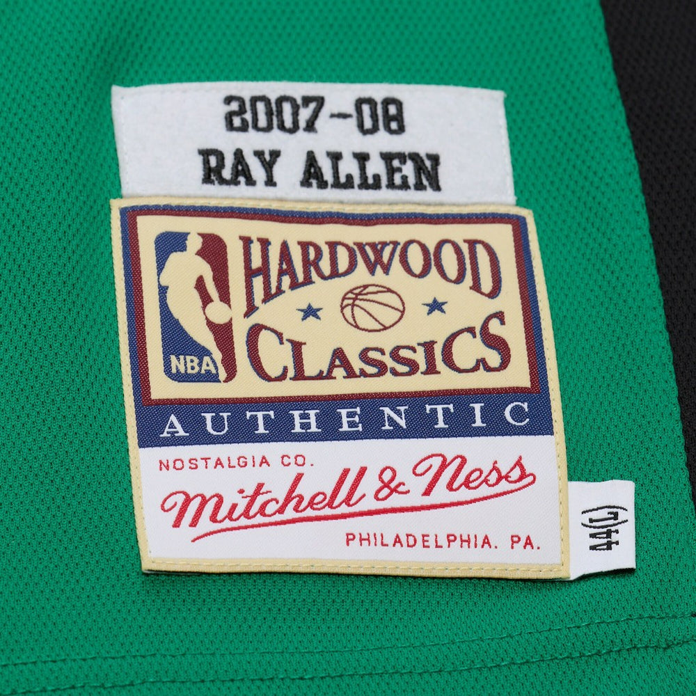NBA Ray Allen Boston Celtics 2007-08 Hardwood Classics Authentic Jersey